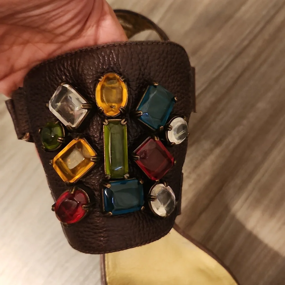 Report signature Dunbarton  jeweled heels size 7 - Picture 13 of 13